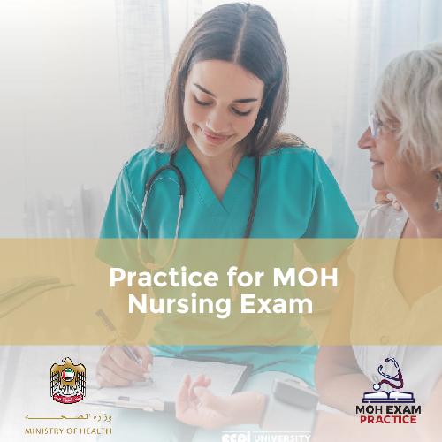 Practice for MOH Nursing Exam