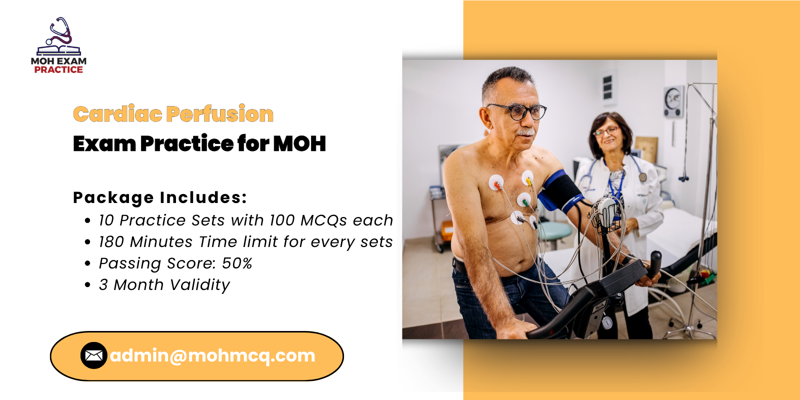 Cardiac Perfusion Exam Practice for MOH
