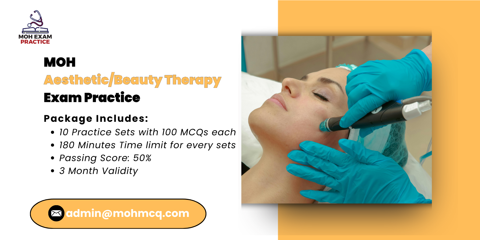 MOH Aesthetic_Beauty Therapy Exam Practice