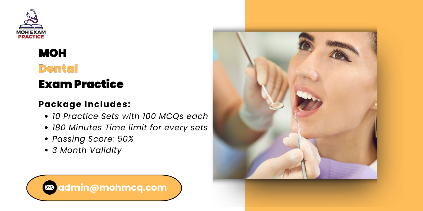 MOH Dental Exam Practice