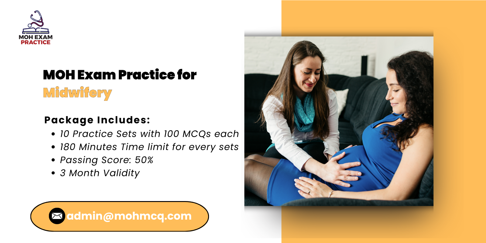 MOH Exam Practice for midwifery