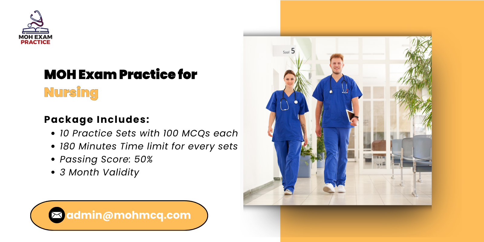 MOH Exam Practice for nursing