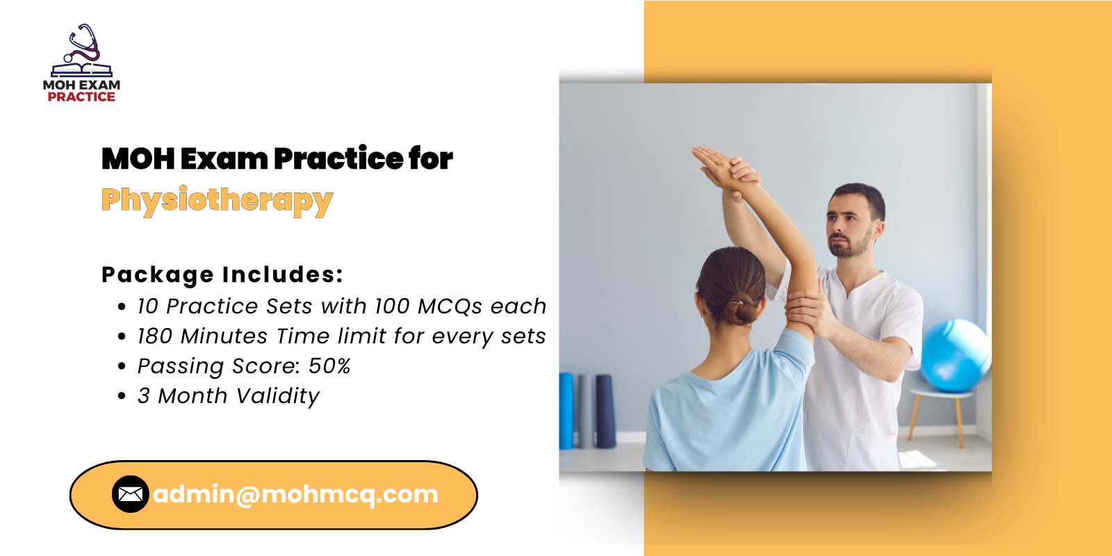 MOH Exam Practice for physiotherapy