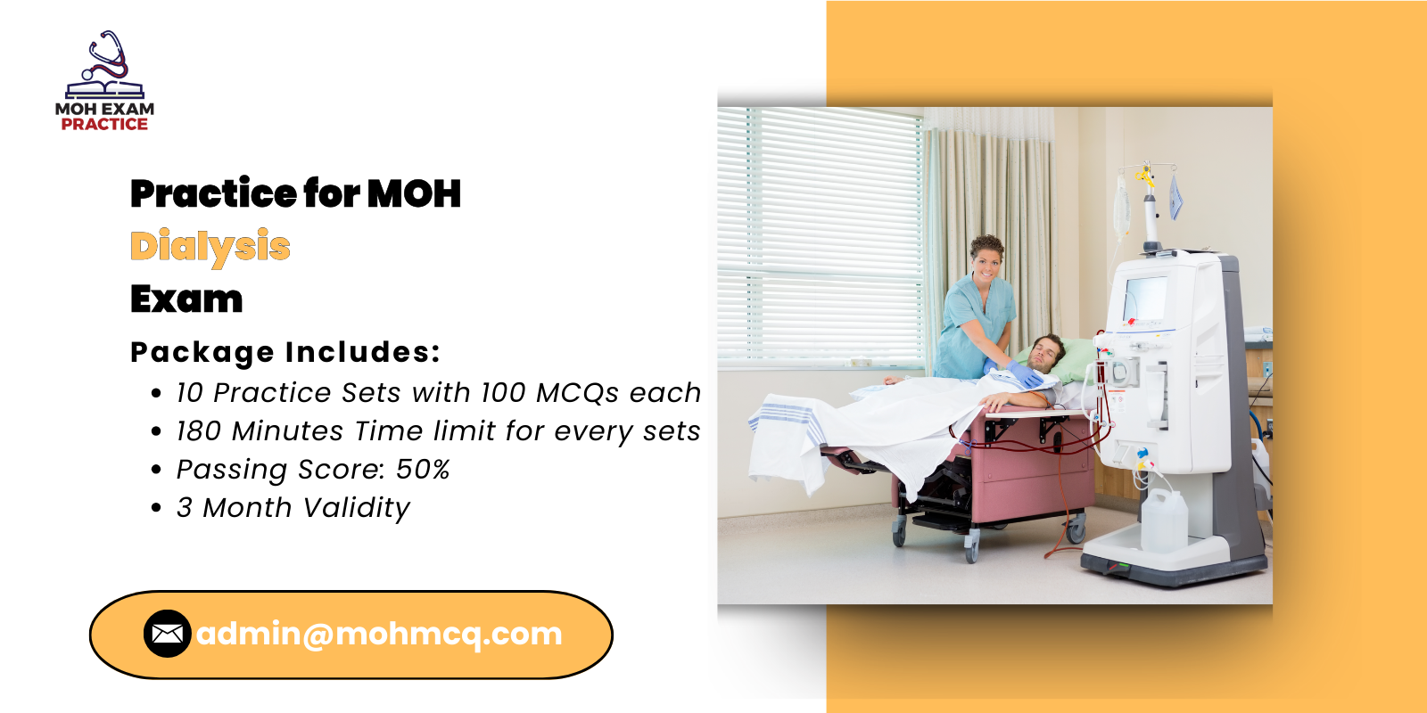 Practice for MOH Dialysis Exam