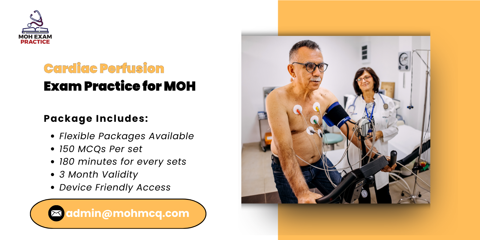 Cardiac Perfusion Exam Practice for MOH