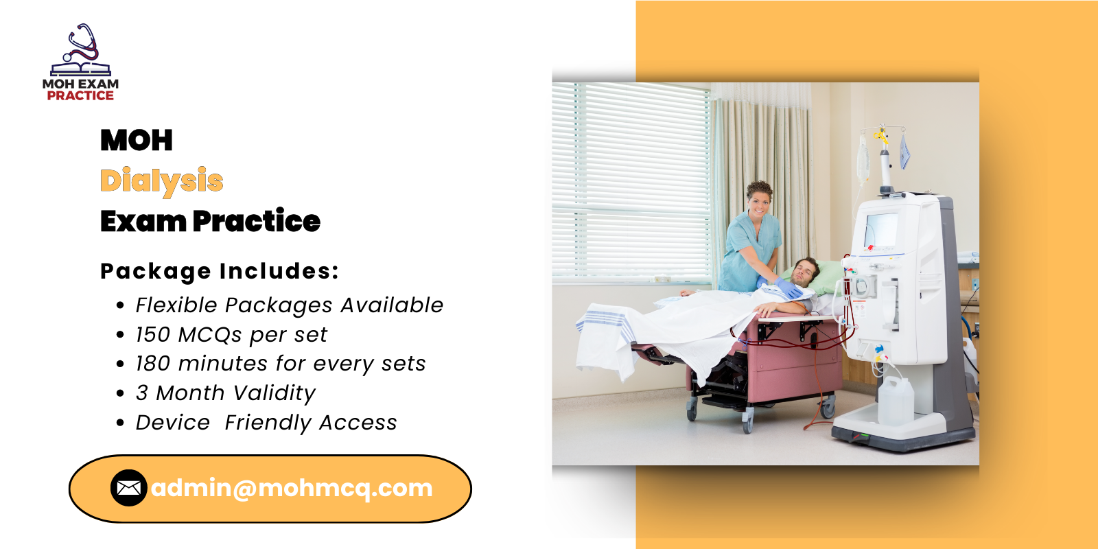 MOH Dialysis Exam Practice