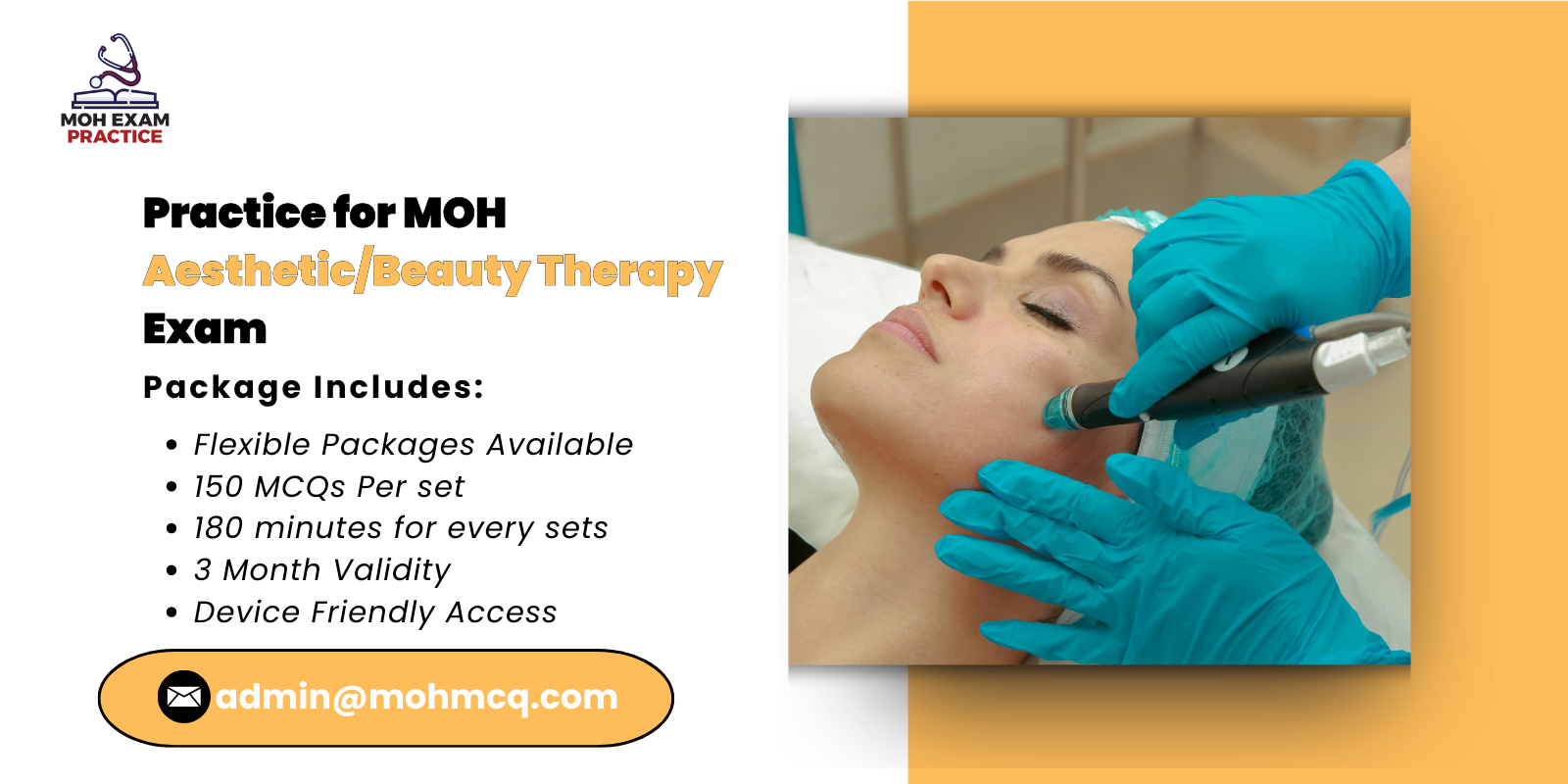 Practice for MOH Aesthetic/Beauty Therapy Exam