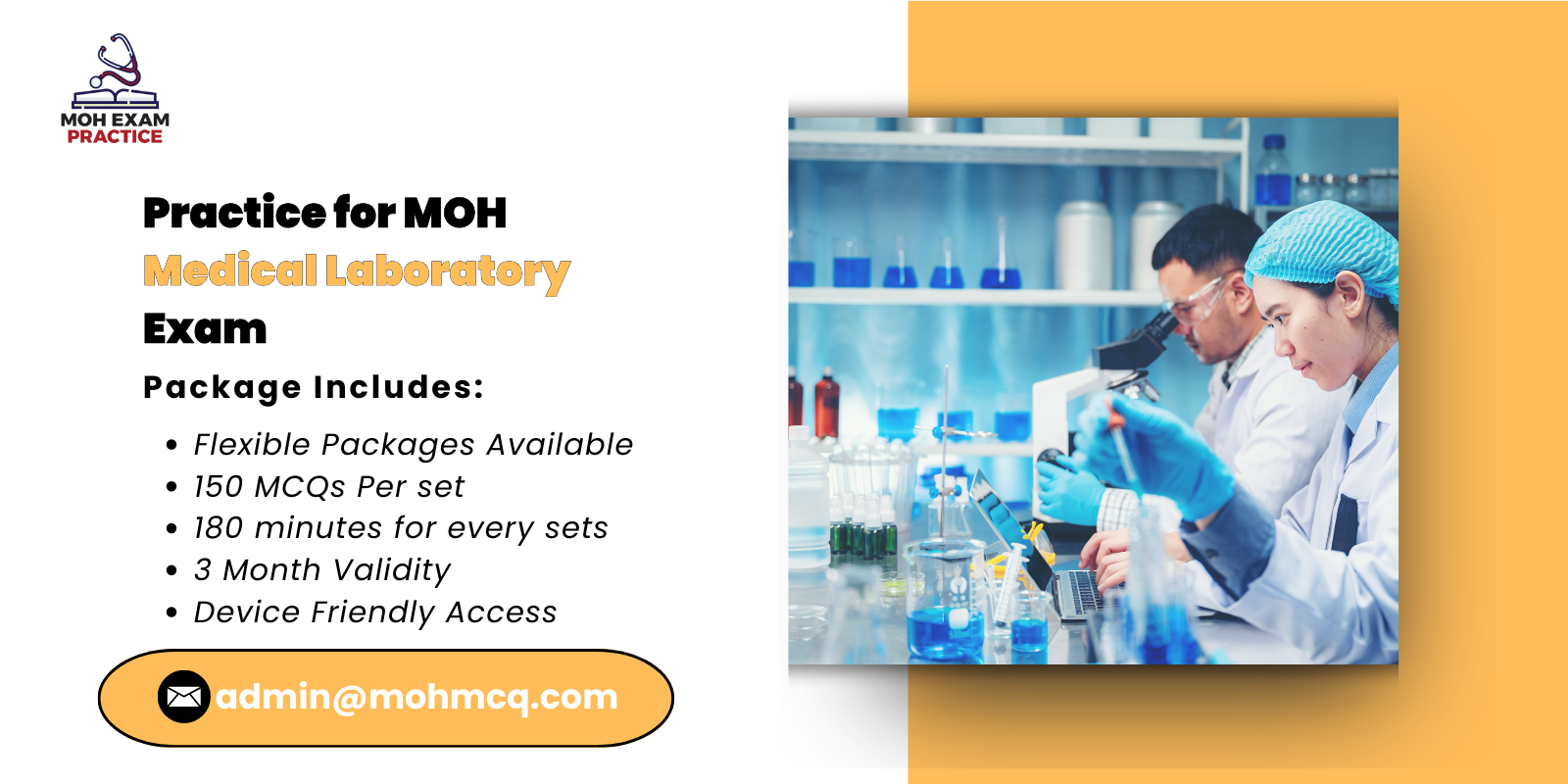 Practice for MOH Medical Laboratory Exam