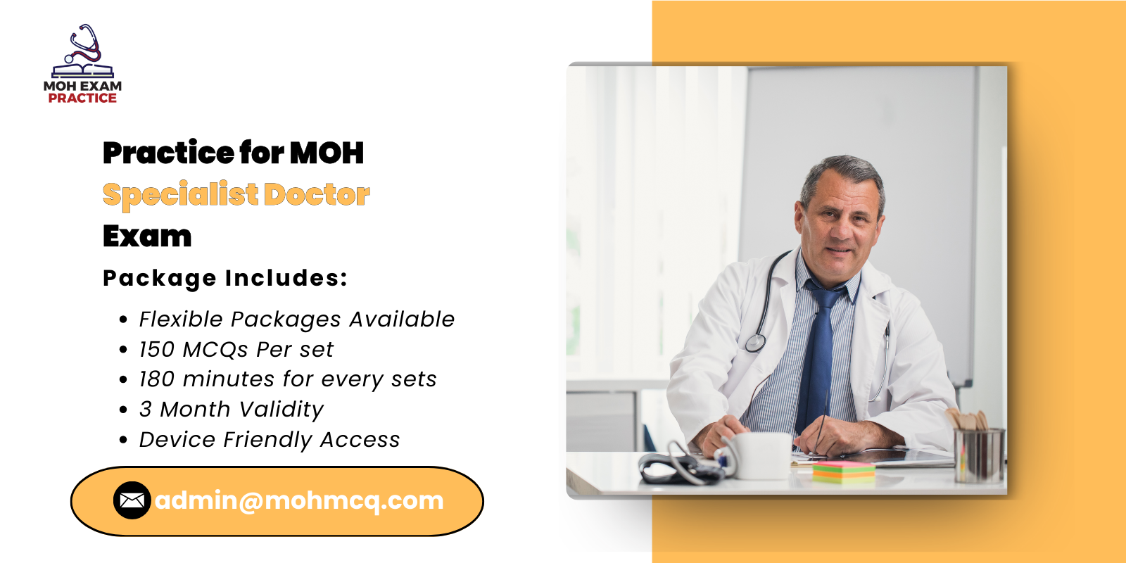 Practice for MOH Specialist Doctor Exam