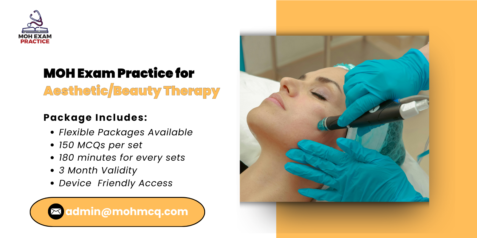 MOH Exam Practice for Aesthetic/Beauty Therapy