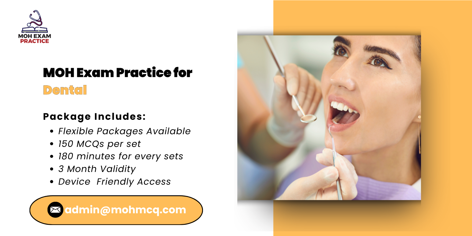 MOH Exam Practice for Dental