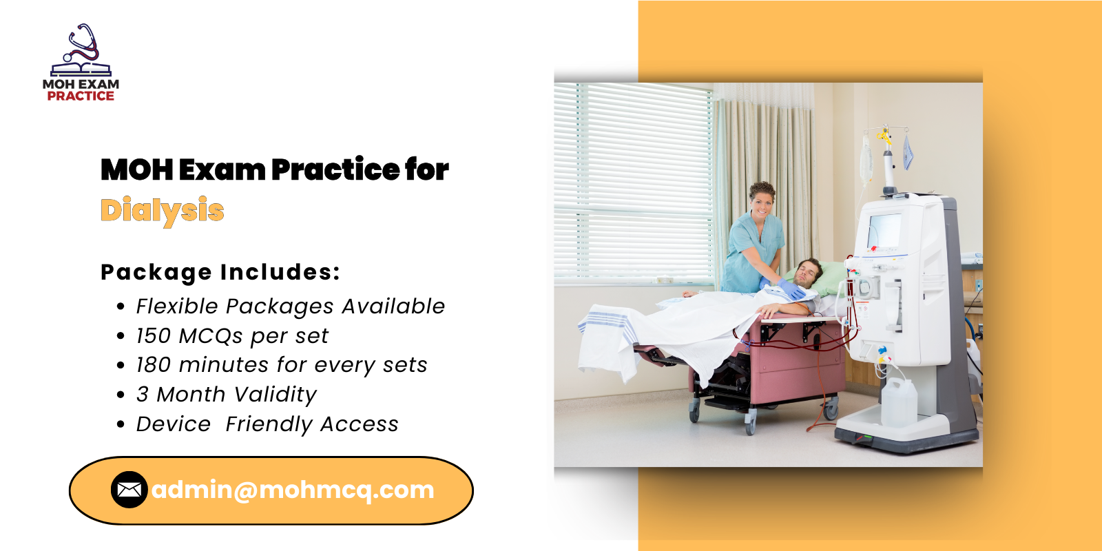 MOH Exam Practice for Dialysis