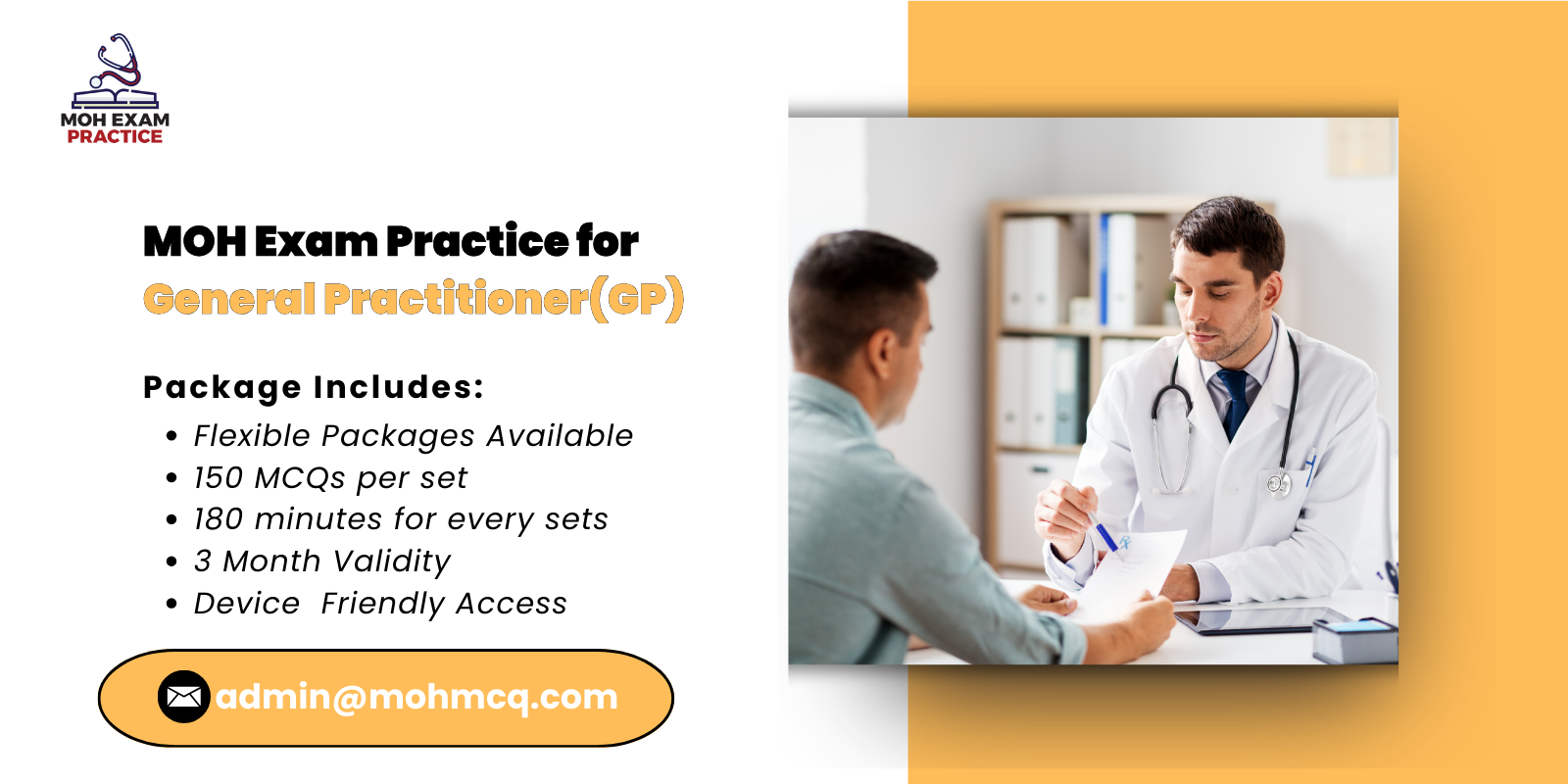 MOH Exam Practice for General Practitioner(GP)