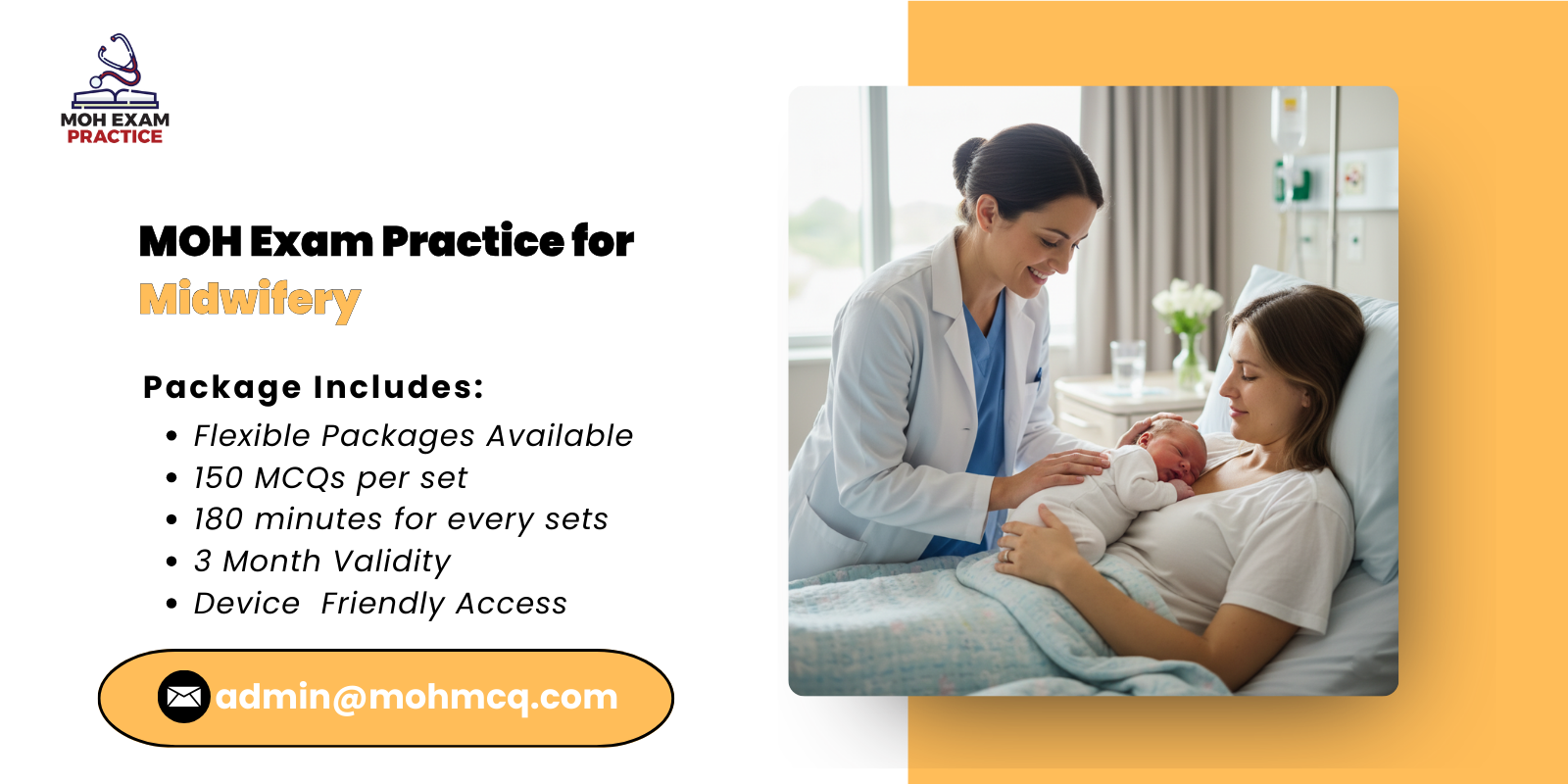 MOH Exam Practice for Midwifery