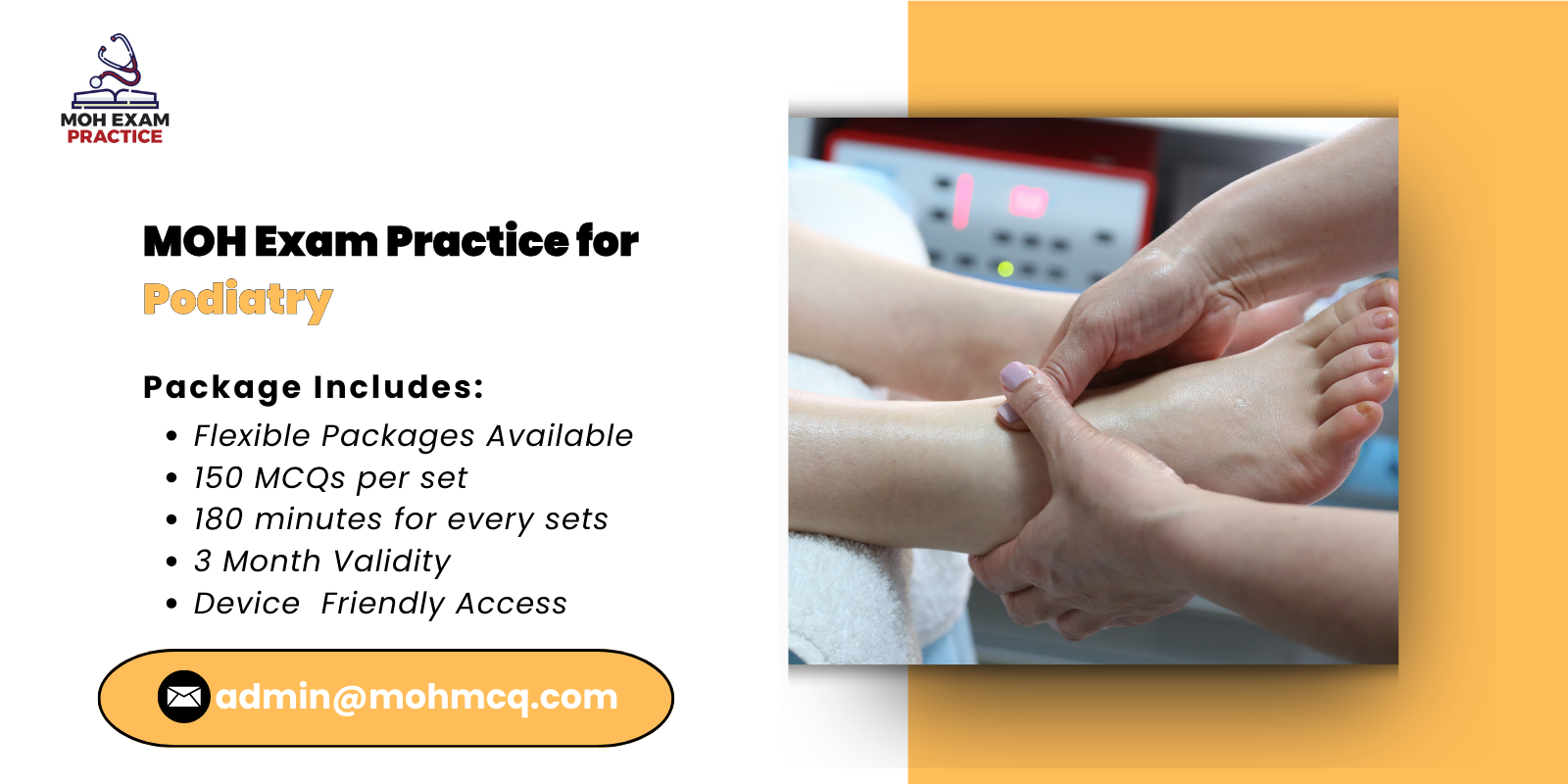 MOH Exam Practice for Podiatry